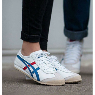 Onitsuka Mexico66 โดมพลอย สีออริจินัล ยอดฮิต แท้ 100% White /Blue