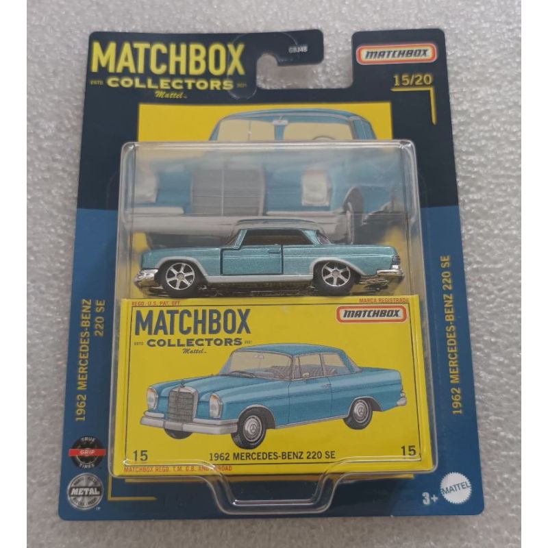 matchbox 1962 mercedes-benz 220 se