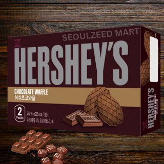 วาฟเฟิลช็อคโกแลตเกาหลี waffle Hershey’s