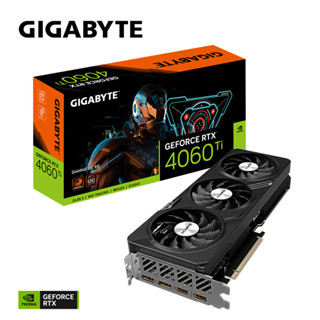 VGA (การ์ดแสดงผล) GIGABYTE GEFORCE RTX 4060 TI GAMING OC 8G - 8GB GDDR6 (GV-N406TGAMING OC-8GD)