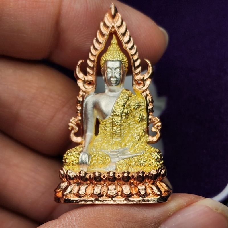 พระอินโดจีนพระพุทธชินราชมิ่งมงคลสยาม 666 ปี เนื้อ 3k