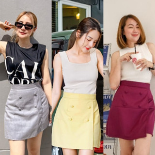 AC Summer Wool Mini Skirt กระโปรงมินิ มี 3 สี 3ไซส์