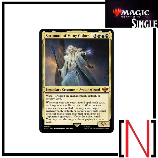 [MTG][Single][LTR] Saruman of Many Colors ระดับ Mythic [ภาษาอังกฤษ]