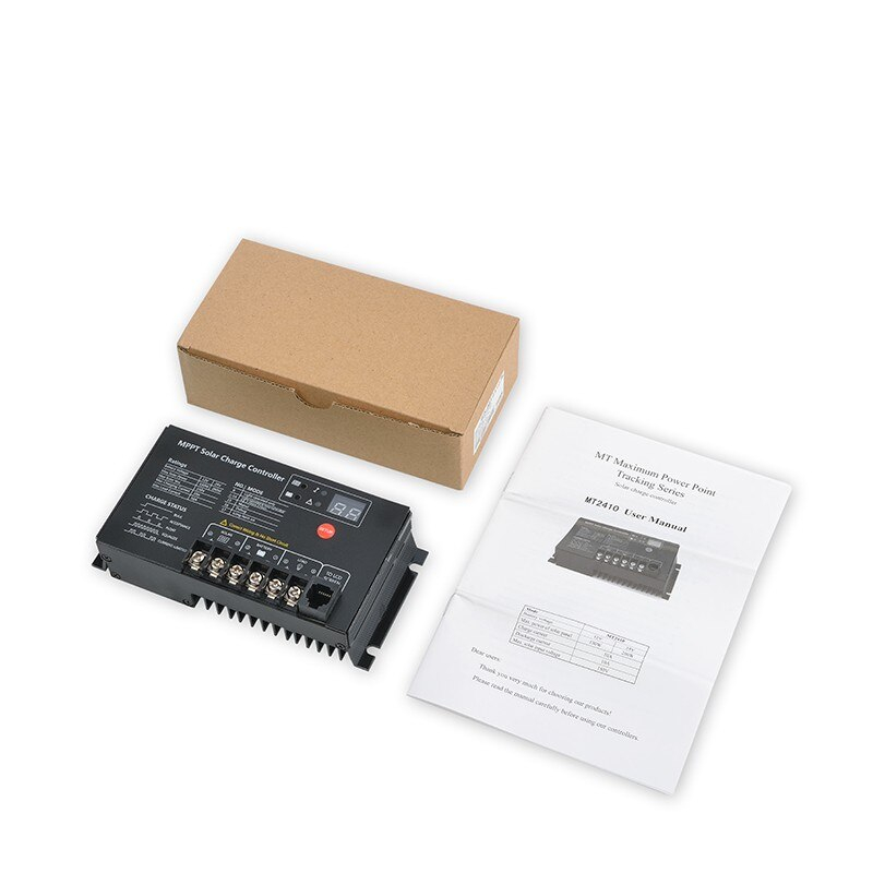 โซล่าร์ซาร์จคอนโทรลเลอร์  SRNE  MPPT  บูสกระแสได้ดี ของแท้ 100%