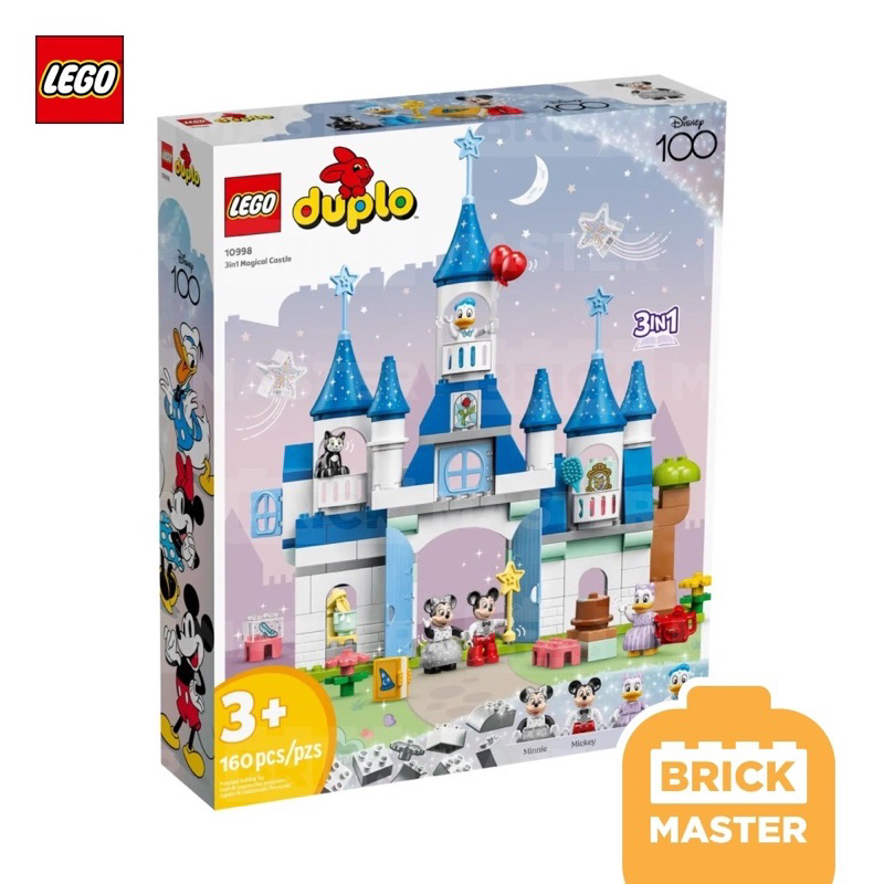 Lego Duplo 10998 3in1 Disney Magical Castle Mickey Mouse ดิสนีย์ มิกกี้ เม้าส์ ของเล่น เด็ก(ของแท้ พร้อมส่ง)