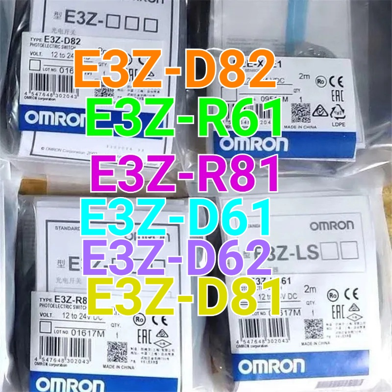 OMRON  E3Z-R61 E3Z-R81 E3Z-D61 E3Z-D62 E3Z-D81 E3Z-D82 ราคาถูก มีรับประกันเปลี่ยนคืน