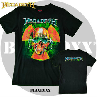 Blaxroxx เสื้อวง ลิขสิทธิ์แท้ Megadeth (MGD010) ผ้า Super Soft นุ่มเป็นพิเศษ