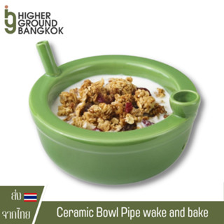 Ceramic Bowl Pipe แก้วชาม แจกันบ้องแก้ว ไปป wake and bake