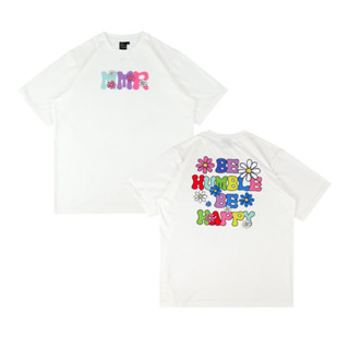 MMR BE HUMBLE BE HAPPY WHITE TEE