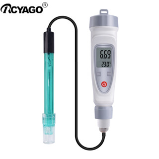 RCYAGO ปากกาทดสอบคุณภาพหัวปากกา PH - 20 w การเชื่อมต่อภายนอก electrode tester