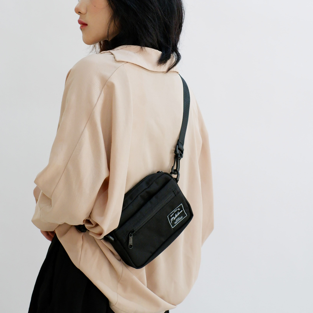 MLBR Box ‘m’ bag cross body กระเป๋าสะพายข้าง กระเป๋าผ้ากันน้ำ