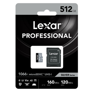 Lexar 512GB Micro SDXC Professional 1066x (160MB/s)