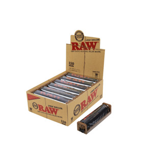 ยกกล่อง ของแท้100% ส่งไว RAW Black Rolling Machine 110 MM 12 ชิ้น/กล่อง กระดาษraw ก้นกระดาษ กระดาษโรล Raw Rolling Paper