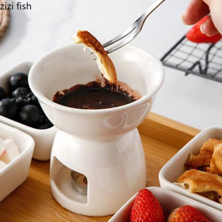 fondue po เตาละลายช็อคโกแลต ชีส ไอศกรีม ไอศกรีม