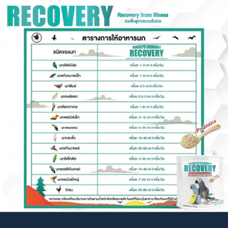อาหารฟืนฟูสำหรับนกป่วย Randolph Birdnergy Recovery 283.50 กรัม