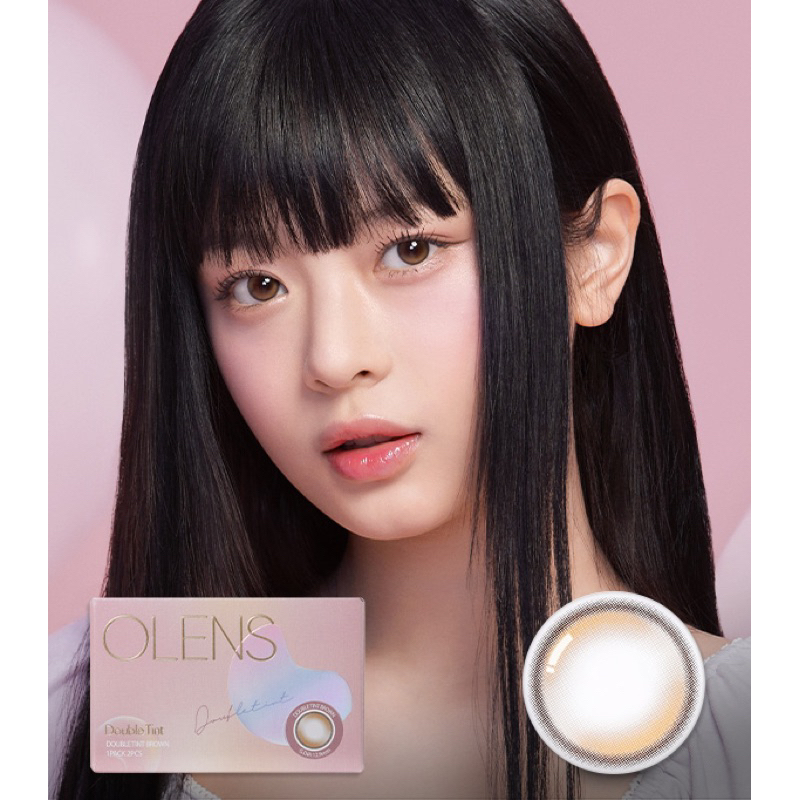 (Monthly) OLENS รุ่น DOUBLE TINT คอนแทคเลนส์เกาหลี
