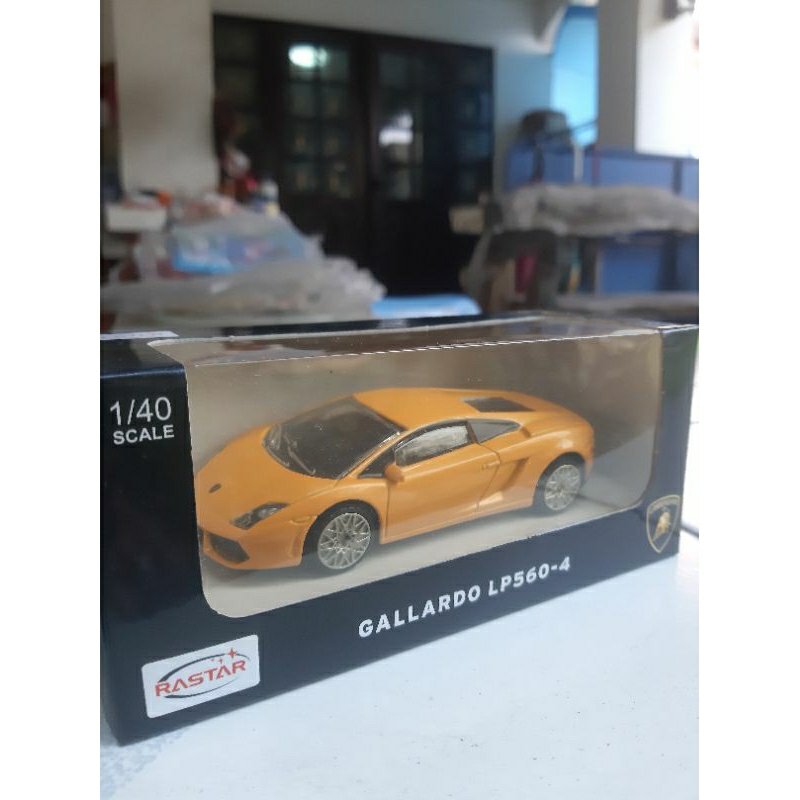 โมเดลรถเหล็ก rastar lamborghini gallardo lp560-4