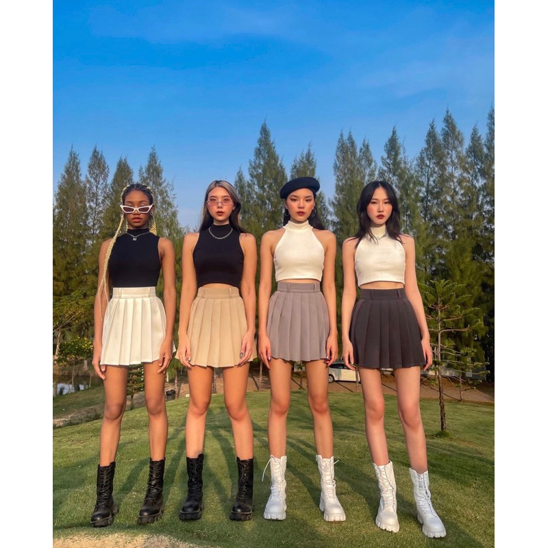 ส่งต่อ What she wear(size:xs)สีเทาเข้ม