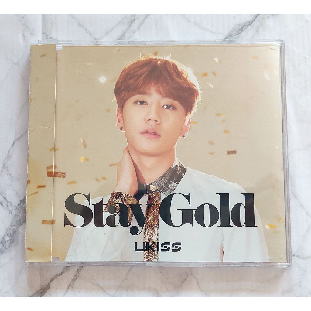 อัลบั้ม ญี่ปุ่น U-KISS - Stay Gold Japanese Album เวอร์ ปก จุน แกะแล้ว ไม่มีการ์ด พร้อมส่ง Kpop CD Lee Jun Young