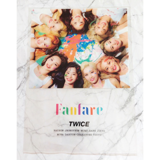 Clear Poster ของแท้ POB ร้าน TSUTAYA จาก อัลบั้ม ญี่ปุ่น TWICE - Fanfare Japanese Album โปสเตอร์ พร้อมส่ง Kpop ทไวซ์