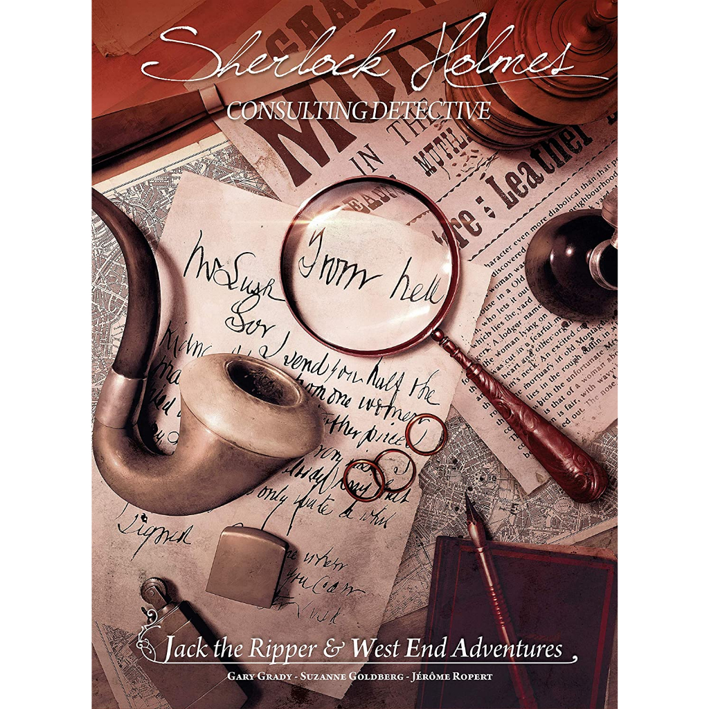 Sherlock Holmes Consulting Detective: Jack the Ripper &amp; West End Adventures [BoardGame]
