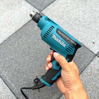 Makita สว่านไฟฟ้า สว่าน 2 หุน รุ่น DP2010-370W ขนาดเจาะ 6.5mm ปรับหมุนได้ซ้ายขวาได้ เจาะไม้ เหล็ก ขันสกรู