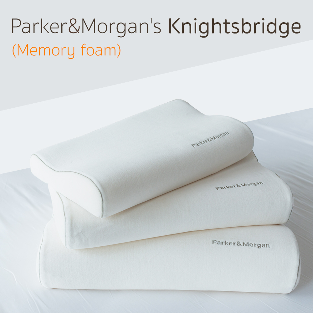 Parker&Morgan : หมอนเมมโมรี่โฟม ทรงคอนทัวร์ (S) ไนท์บริดจ์ (ขนาดเล็ก) Knightsbridge Memory Foam Contour Pillow (Small)