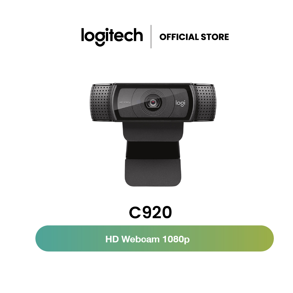 Logitech C920 Pro HD Webcam 1080p (เว็บแคม กล้องติดคอม FHD)