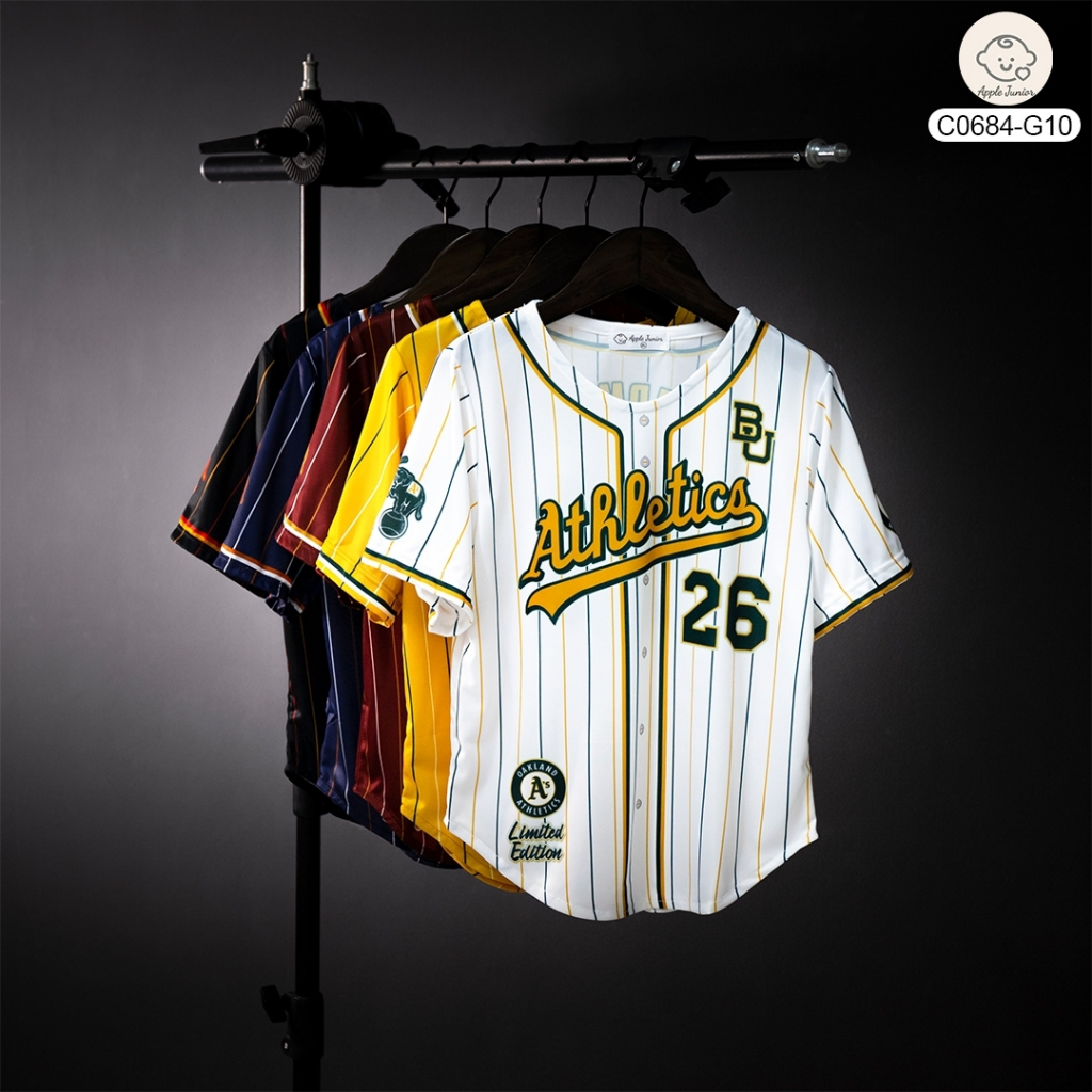 C0684 เสื้อเบสบอล ลาย Athleticg26