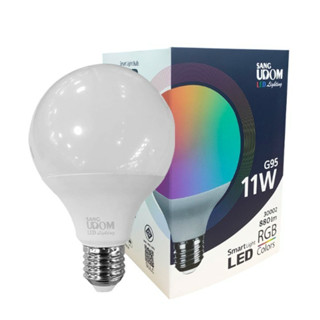 หลอดอัจฉริยะ LED 11W E27 #300002-11W-G95-E27-RGB By SANGUDOM