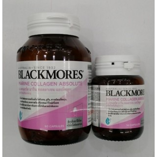 Blackmores marine collagen abaolute 60 เม็ด ฟรี 14 เม็ด set Promotion!!!