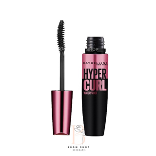 Maybelline Hyper Curl Waterproof Mascara เมย์เบลลีน ไฮเปอร์เคิร์ล มาสคาร่า สูตรกันน้ำ (9.2ml.x1แท่ง)