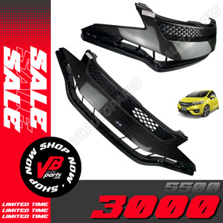 กระจังหน้า Honda Jazz GK RS 2014 Carbon Black *สินค้าตัวโชว์ ราคาไม่รวม LOGO (ซื้อแล้วไม่รับคืน)