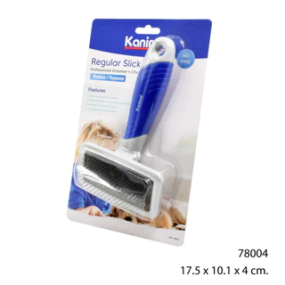 Kanimal Slicker Brush แปรงสลิคเกอร์ หวีขนสุนัข แปรงแมว หวีสางขน (ไร้หมุด) มีให้เลือก 3 ขนาด