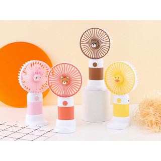 พร้อมส่ง!!พัดลมมินิ USB ขนาดกระทัดรัด พกพาสะดวก Mini Portable fan สีพาสเทล ดีไซน์น่ารัก พัดลมมือถือ