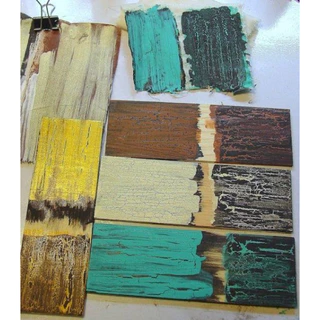 น้ำยาทำลายแตก Crackle Medium นำ้ยาแตกลายงา ไร้กลิ่นปลอดสาร งาน Decoupage ทำสีไม้เก่า วินเทจ ใช้กับสีอครีลอคบนทุกพื้นผิว