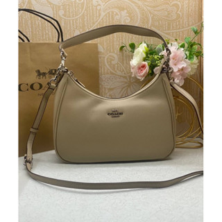 Coach  Teri Hobo In Signature Canvas CJ517