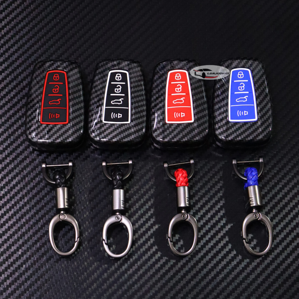 เคสกุญแจ เคฟล่า พวงกุญแจ รีโมท TOYOTA ALL NEW COROLLA CROSS / NEW CAMRY / CAMRY HYBRID 2019 2020 202