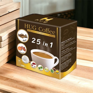 กาแฟฮักรสชาติกลมกล่อม(ฮักคอฟฟี่)1กล่อง20ซอง189 บาท