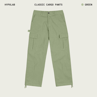 SLUM LTD - HYPXLAB Classic Cargo Pants Green