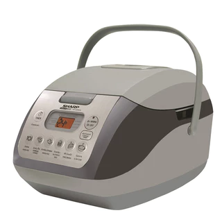 ชาร์ป หม้อหุงข้าว ดิจิตอล 1 ลิตร รุ่น KS-COM10 (คละสี) SHARP RICE COOKER 1L #KS-COM10 (ASSORTED)