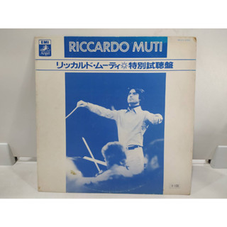 1LP Vinyl Records แผ่นเสียงไวนิล  RICCARDO MUTI リッカルド・ムーティ特別試聴盤  (J22D243)