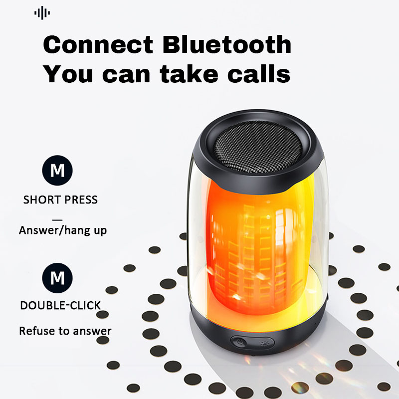 พร้อมส่ง ลำโพงคอมพิวเตอร์ Speaker ลำโพงคอมพิวเตอร์ตั้งโต๊ะ LED  ลำโพงคอมรองรับการเชื่อมต่อแบบมีสาย + Bluetooth ลำโพง USB