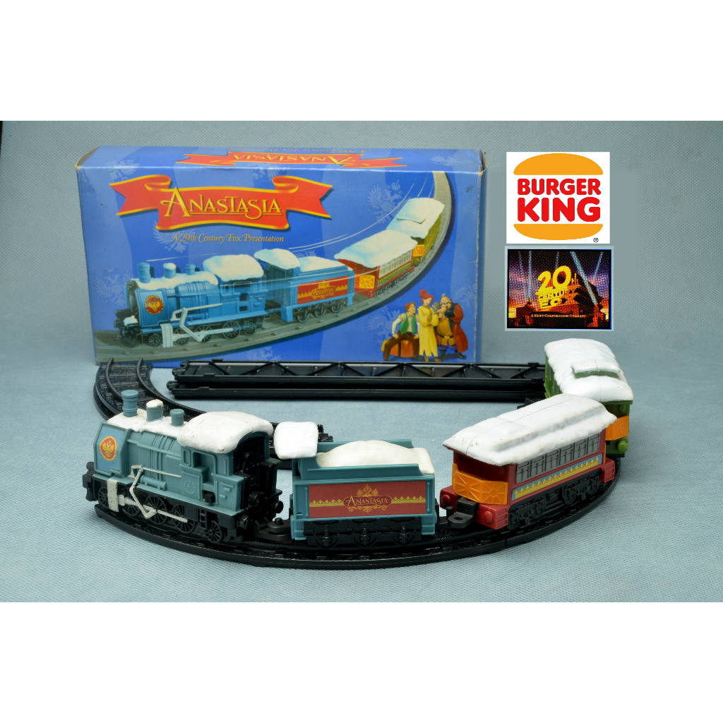 ANASTASIA TRAIN, A 20th CENTURY FOX PRESENTATION BURKER KING TOY 1997