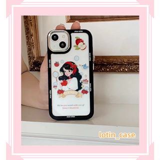 🎁ส่งของขวัญ🎁เคสไอโฟน สำหรับ 11 13 for iPhone Case 14 12 Pro Max แฟชั่น น่าสนใจ เจ้าหญิง กันกระแทก ปกป้อง เคสโทรศัพท์