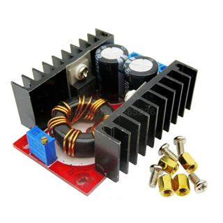 Boost Converter DC-DC สเต็ปอัพ วงจรเพิ่ม แรงดันไฟฟ้า 150W แปลงไฟจาก 10-32V เป็น 12-35V (Step Up) โมดูลชาร์จแรงดันไฟฟ้า