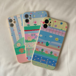 soqstuff Iphone 11 case เคสไอโฟน 11 ขอบสีครีม💕