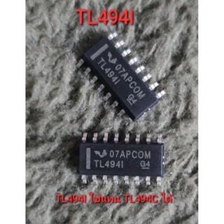 tl494 TL494 TL494I SMD SOP16  PULSE-WIDTH-MODULATION CONTROL 1ชิ้น(1pcs)