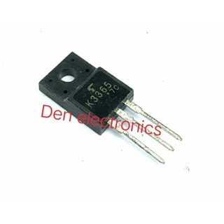 K3365 TO220  30A 30V MOSFET N-Fet มอสเฟต ทรานซิสเตอร์ สินค้าพร้อมส่ง (ราคา1ตัว)