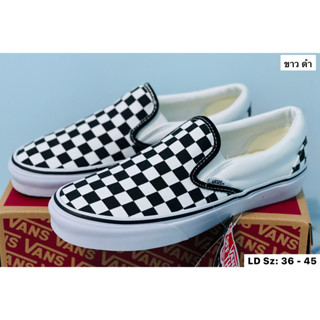 Van Checkerboard Special มี 2 สี ไซส์ 36-44 รองเท้าผ้าใบแบบสวม สายสตรีท ห้ามพลาดG25A040